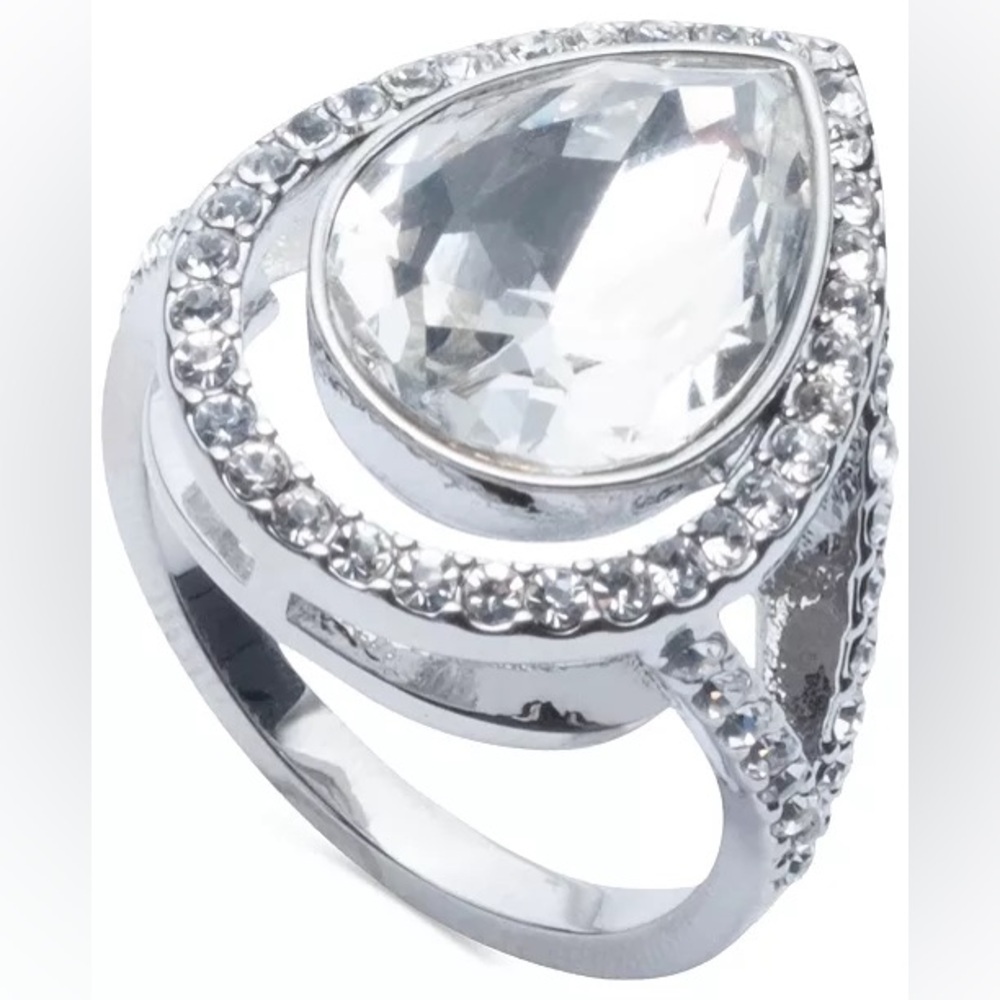 Givenchy Stone Teardrop Carded Ring